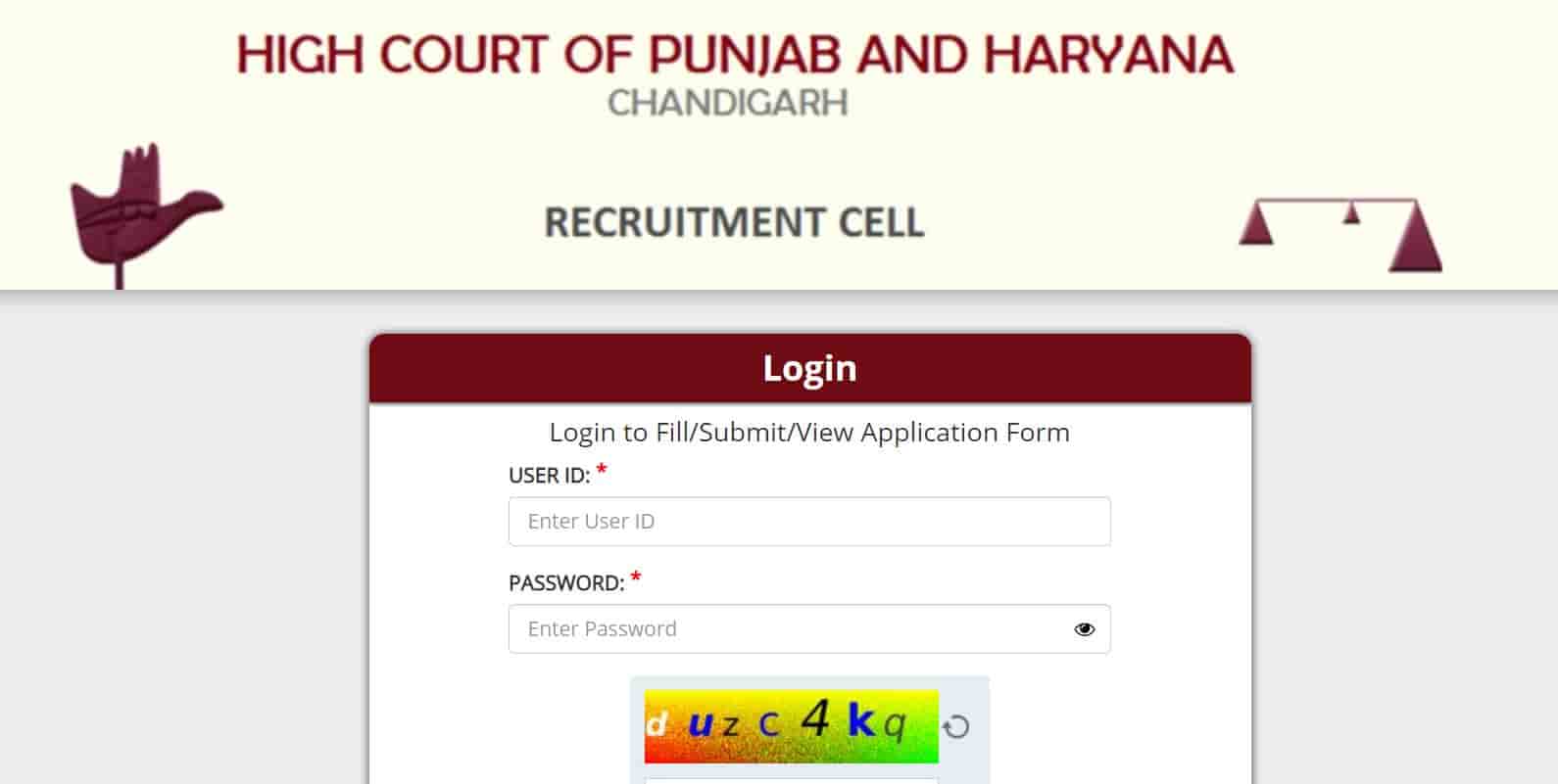 Punjab and Haryana Admit Card 2022