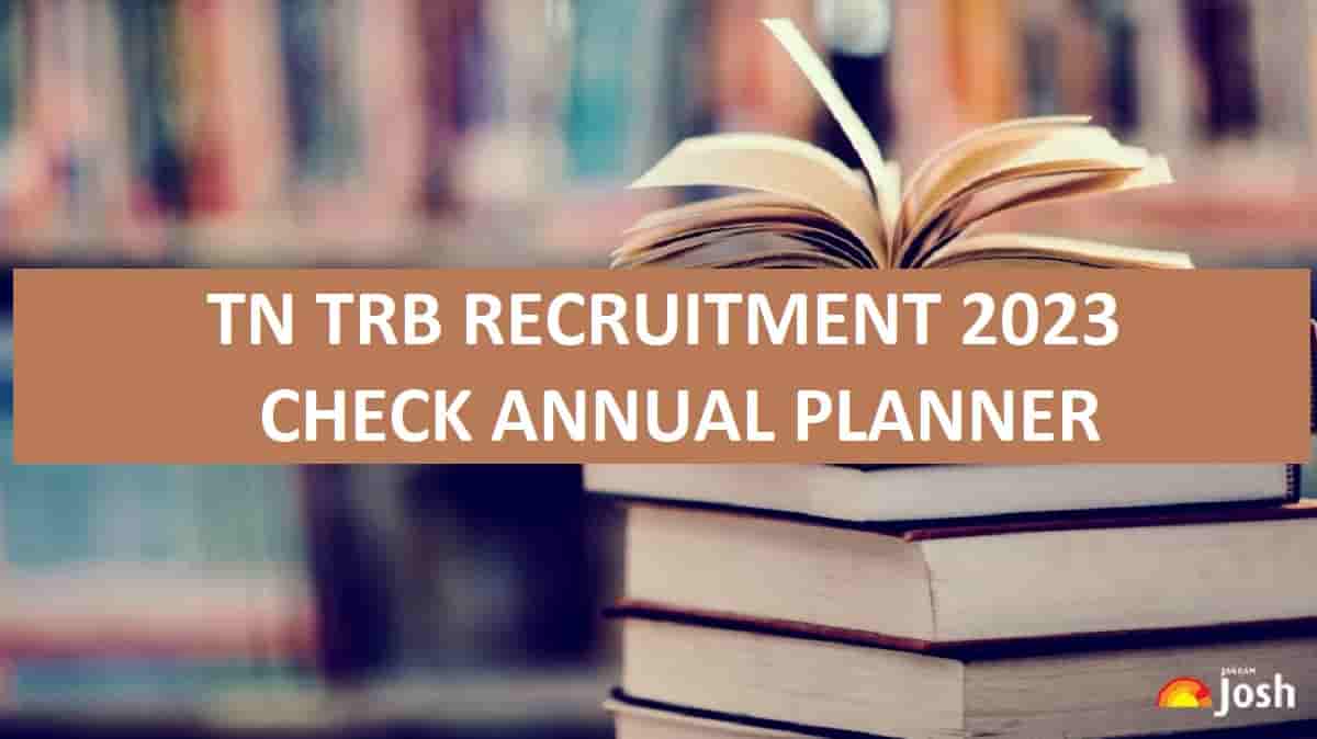 TN TRB Recruitment 2023