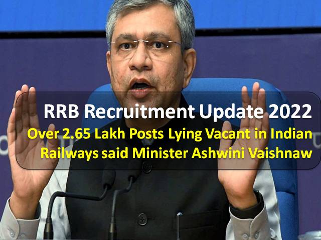 RRB Recruitment 2022 Official New Update