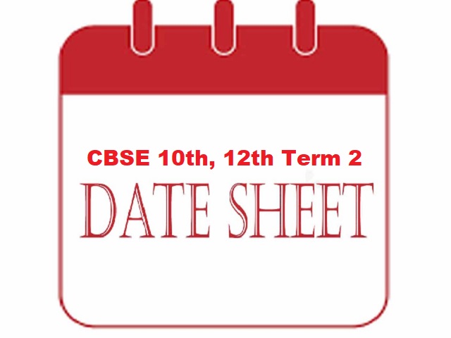 CBSE Datesheet 2022| CBSE Term 1  Results 