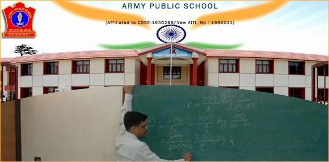 Army Public School Recruitment 2022 