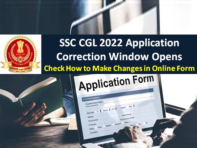 SSC CGL 2022 Application Correction Payment Notice Released @ssc.nic.in
