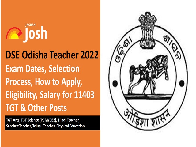 DSE Odisha Teacher 2022 Exam Details