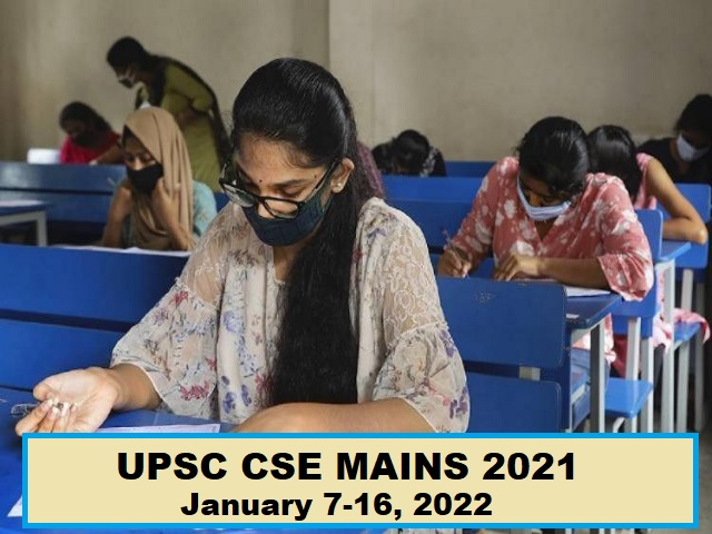 UPSC Mains 2021: Datesheet, timetable