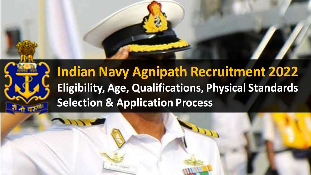 Indian Navy Agnipath Recruitment Eligibility Criteria 2022