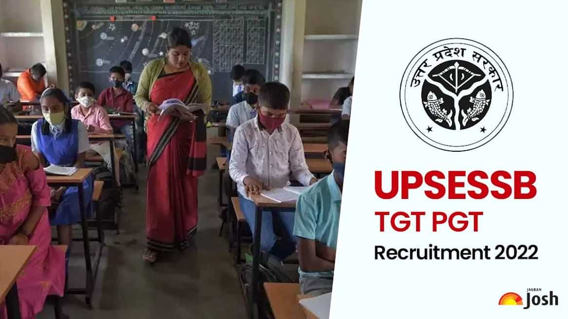 UPSESSB TGT PGT Recruitment 2022