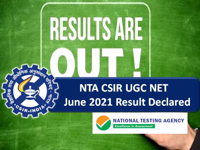 NTA CSIR UGC NET Revised Result 2022 OUT @csirnet.nta.nic.in