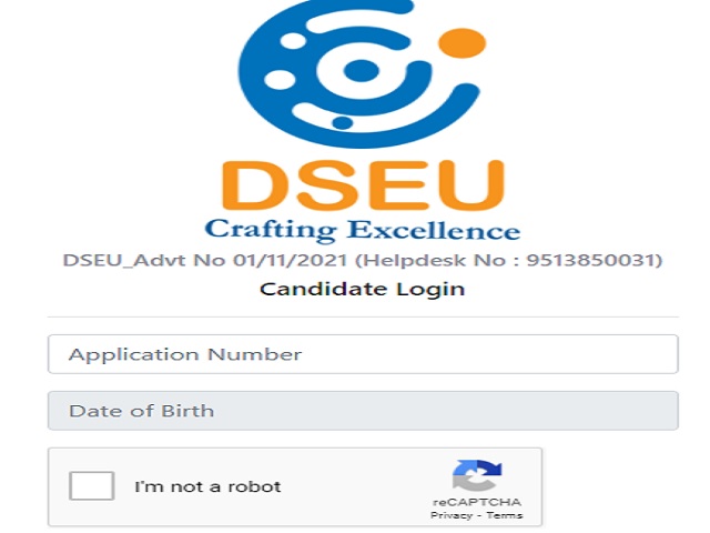 Delhi DSEU Admit Card 2022