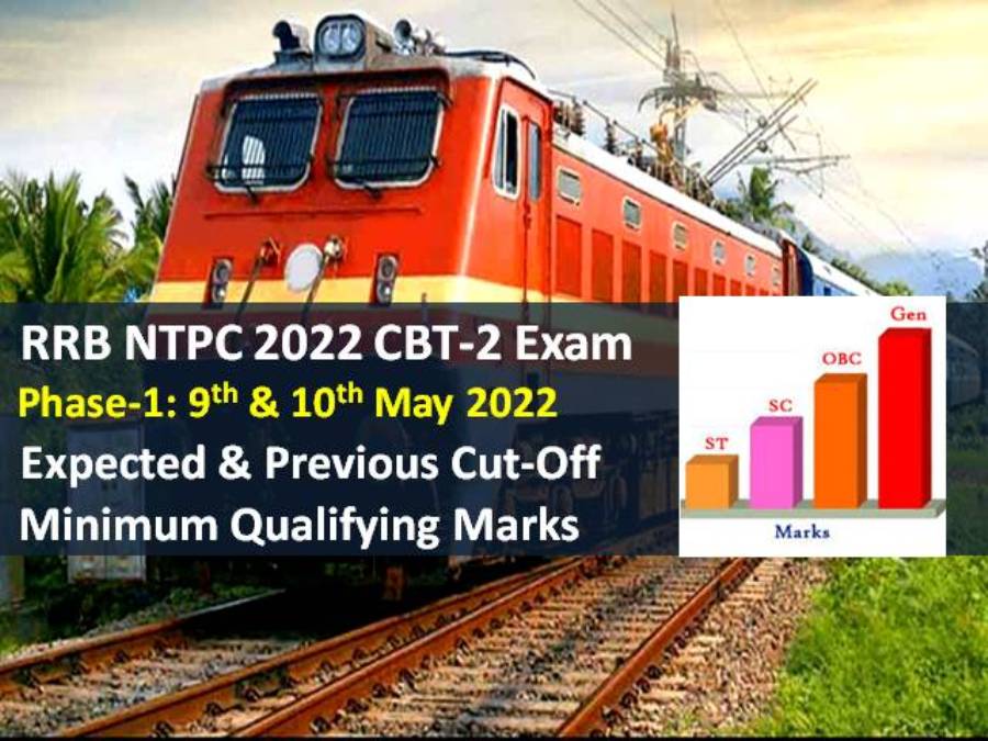RRB NTPC 2022 CBT-2 Expected Cutoff Marks & Answer Key