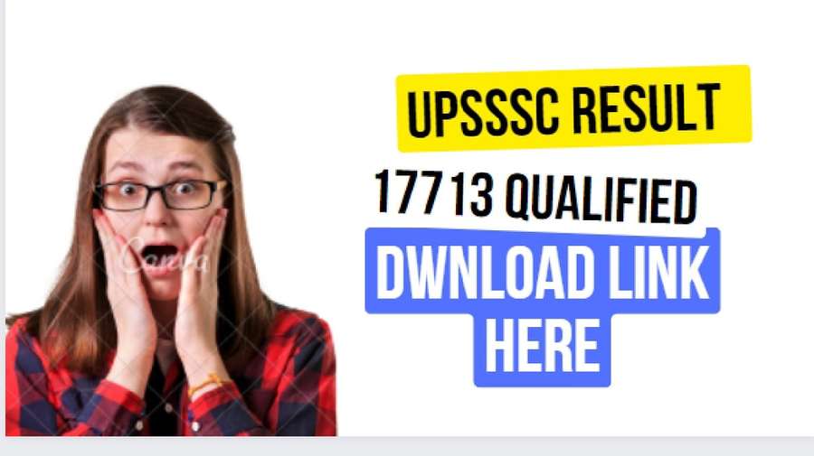 UPSSSC ANM Mains Result 2022