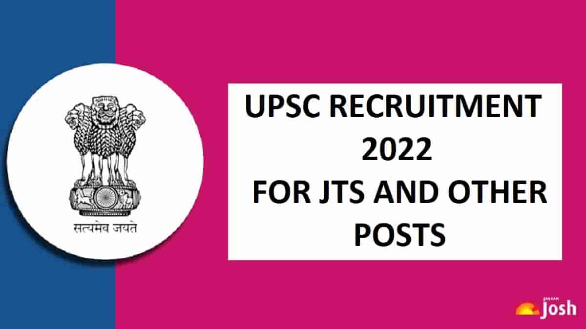 UPSC Recruitment 2022
