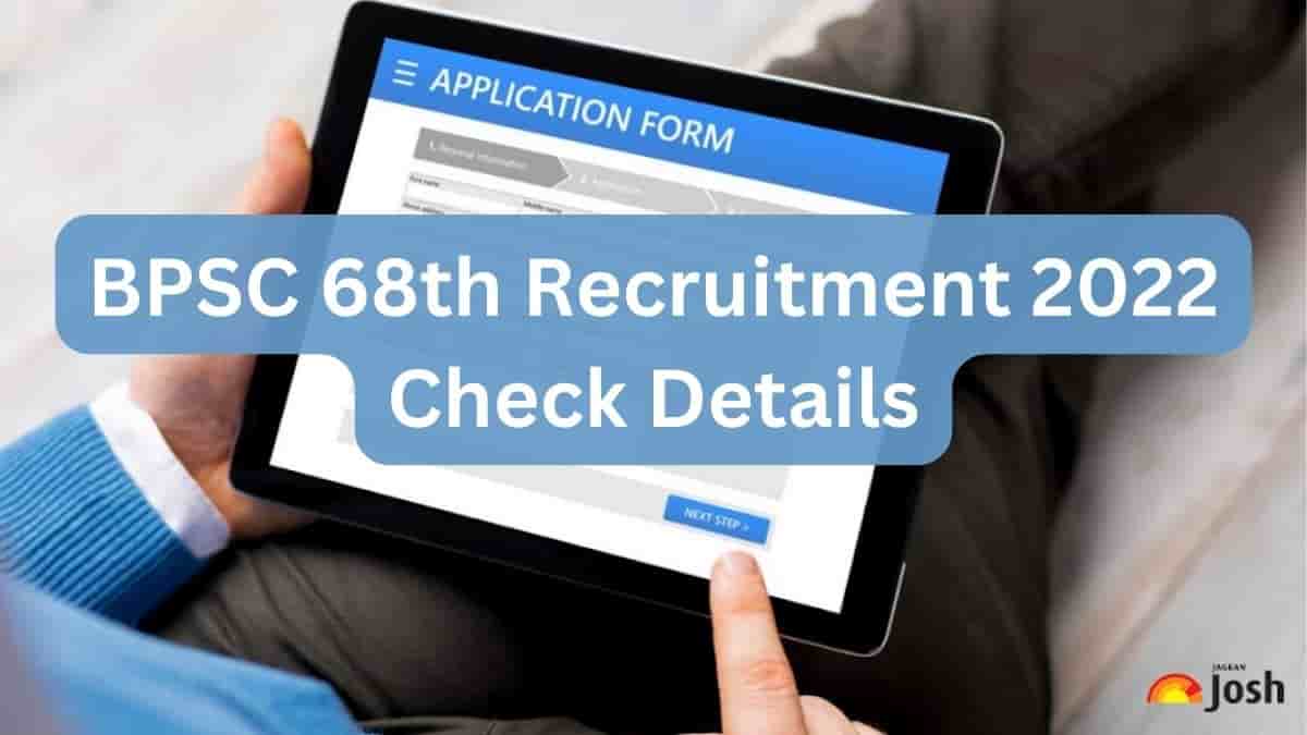 BPSC 68th Recruitment Notification 2022-23