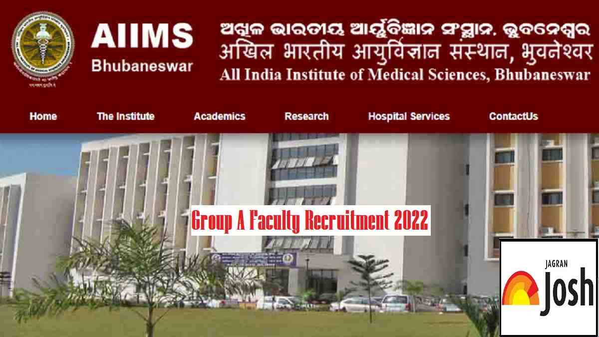 AIIMS Bhubaneswar Recruitment 2022