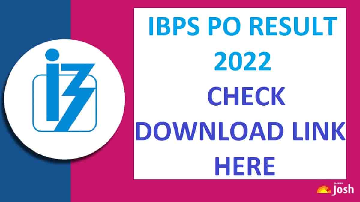 IBPS PO Result 2022