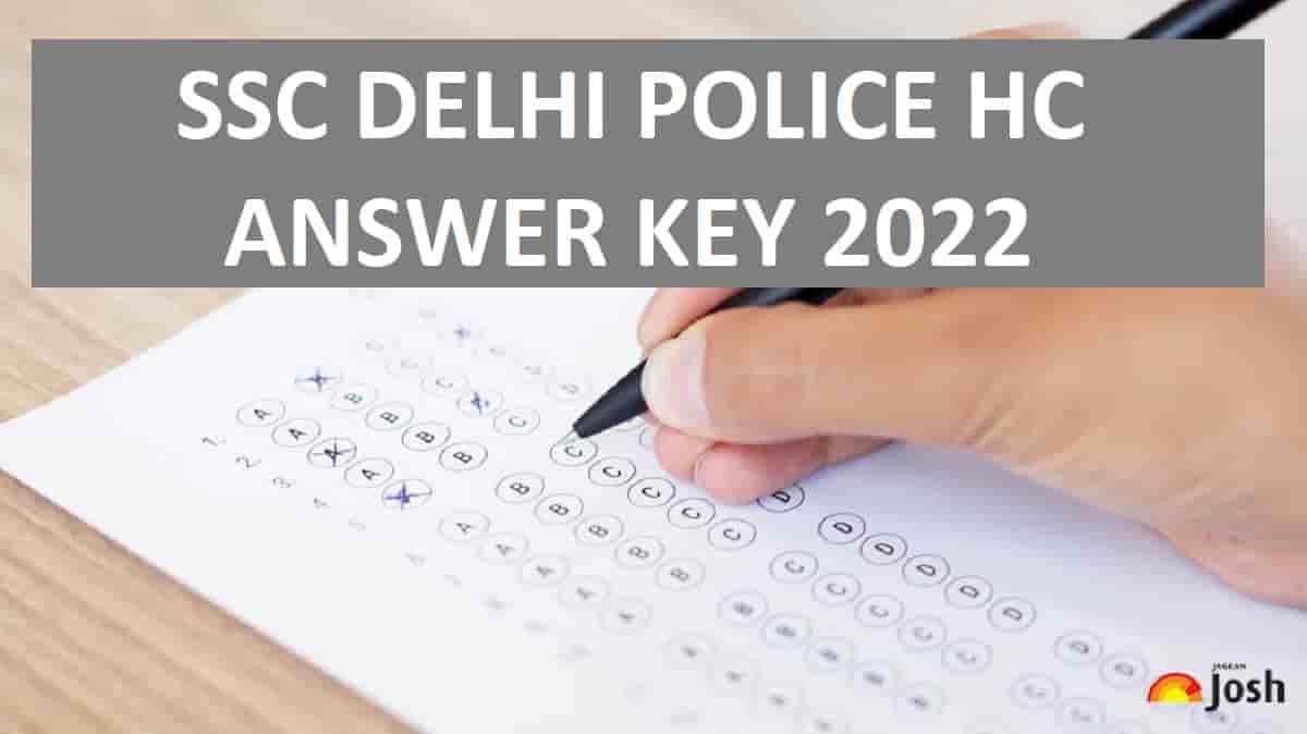 SSC HC Answer Key 2022