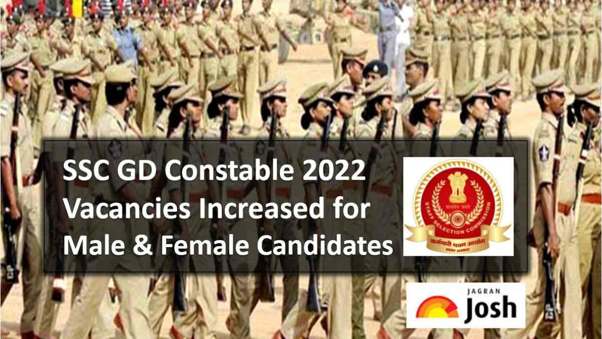 SSC GD Constable 2022 Vacancies Increased to 45284