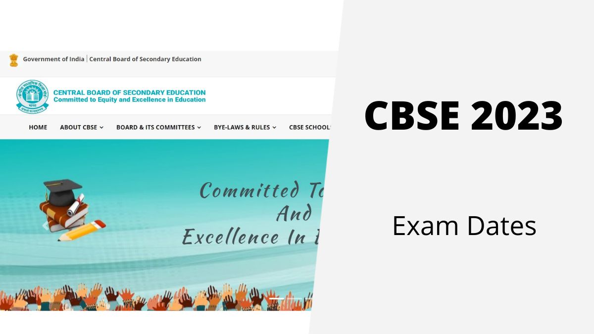 CBSE Exam Date 2023