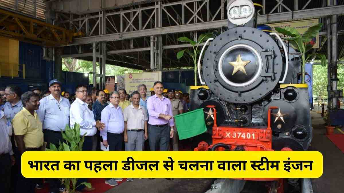 india workshop has made its first diesel fired steam engine 