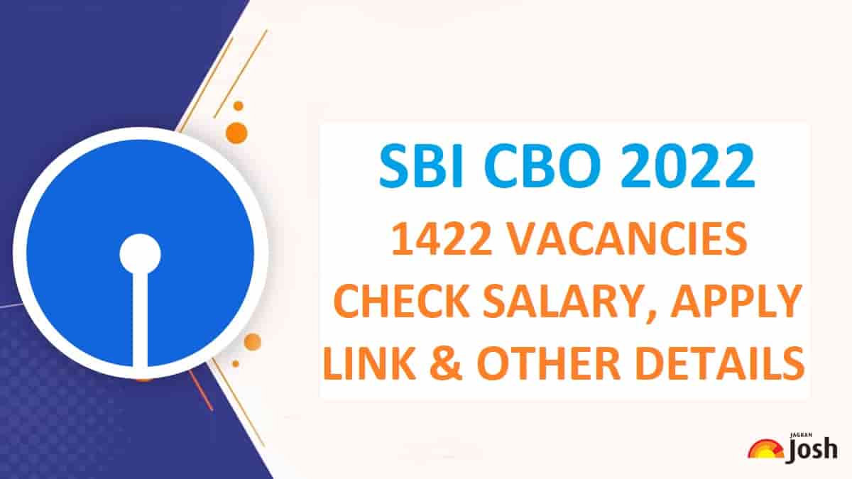 SBI CBO Recruitment 2022