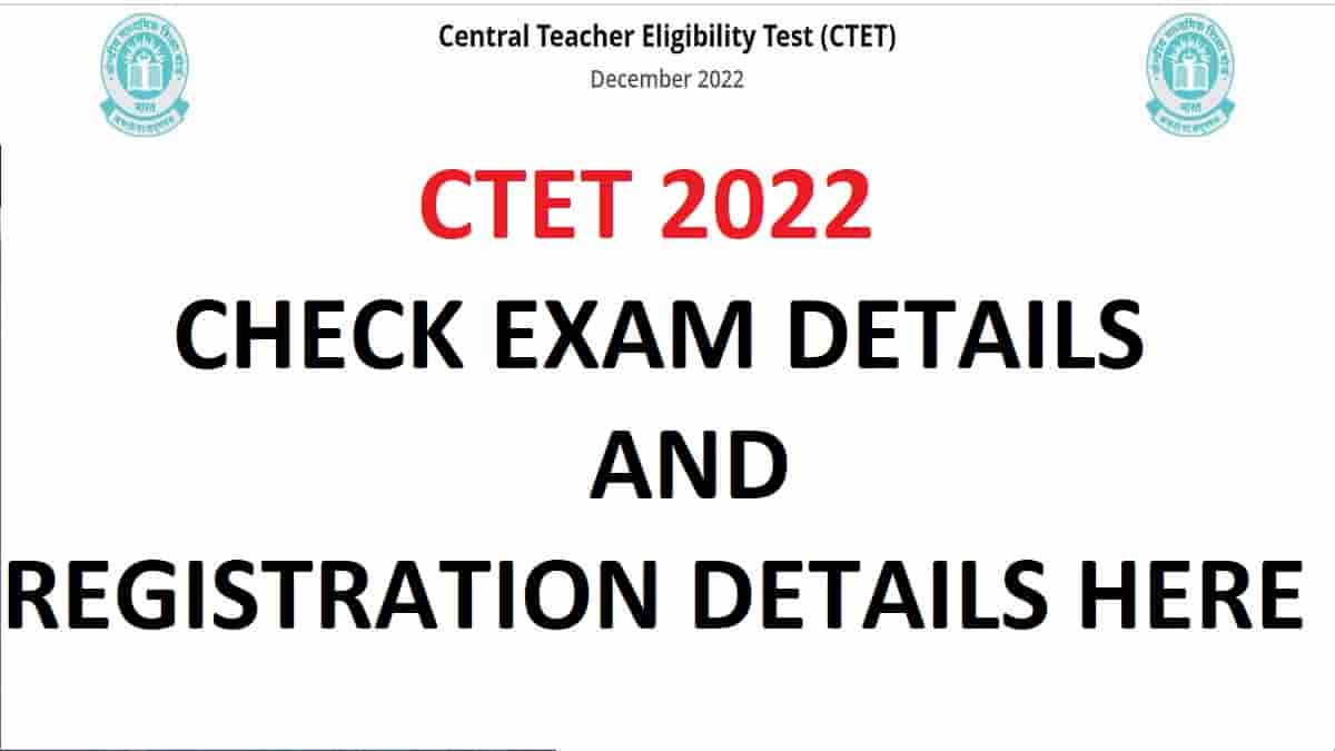 CTET 2022 Registration
