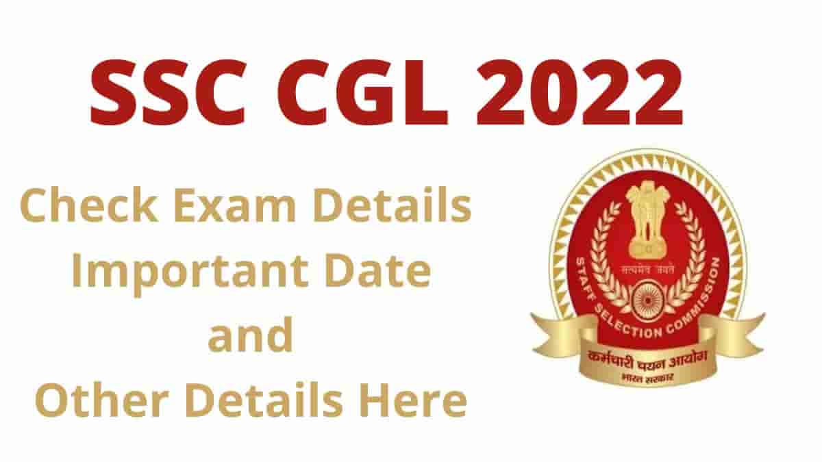 SSC CGL Recruitment 2022