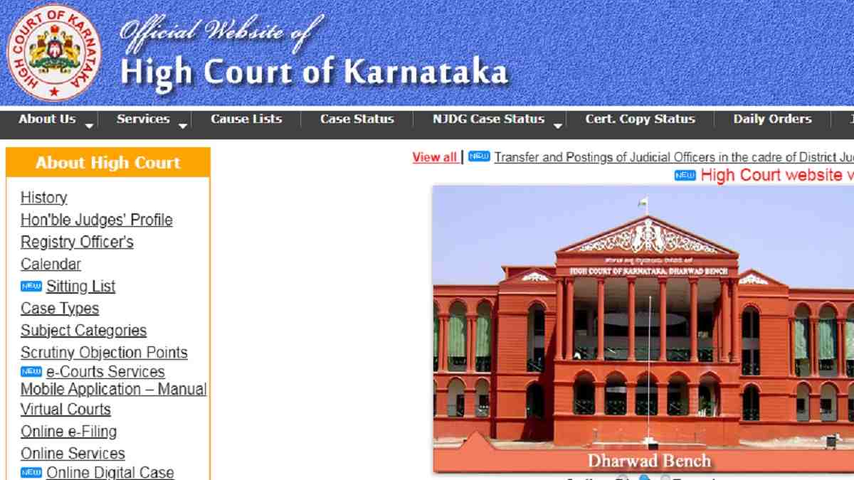 Karnataka High Court Civil Judge  Schedule 2022