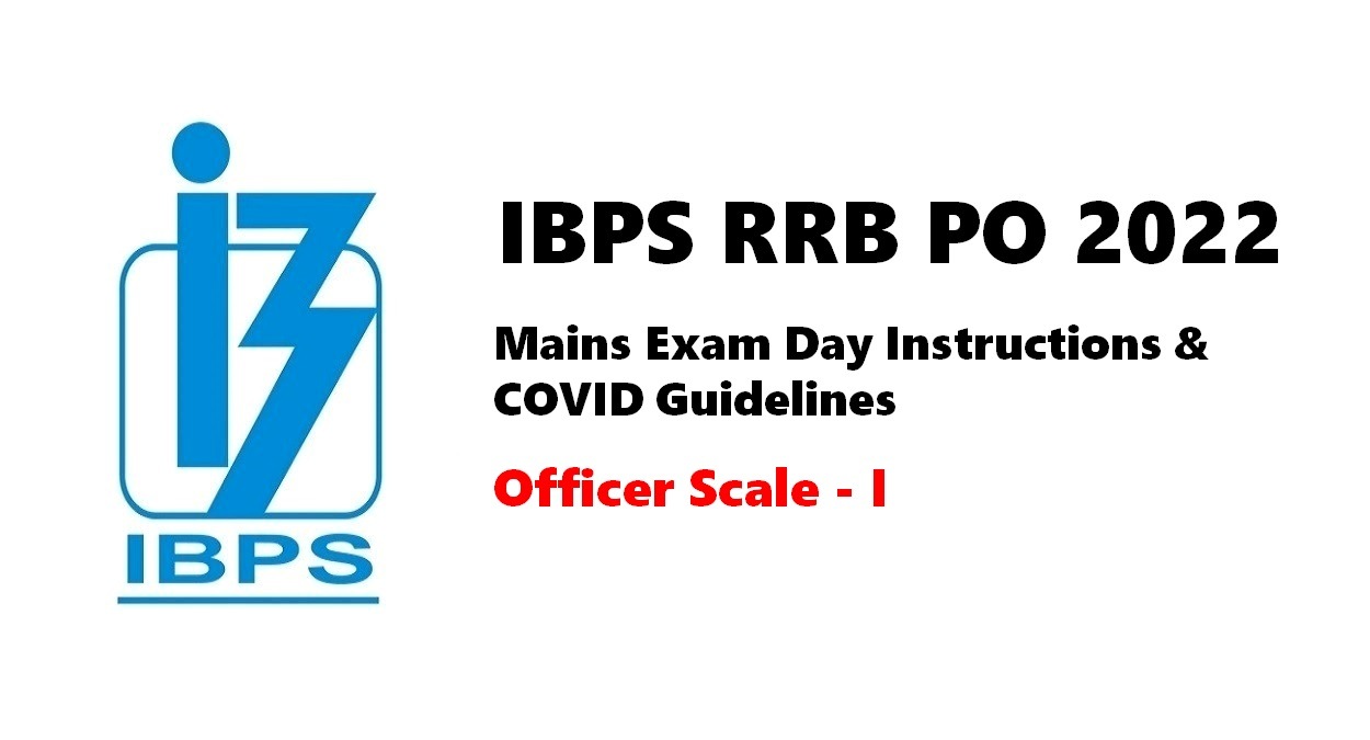 IBPS RRB PO Mains 2022: Check Shift Timings, Exam Instructions & COVID Guidelines