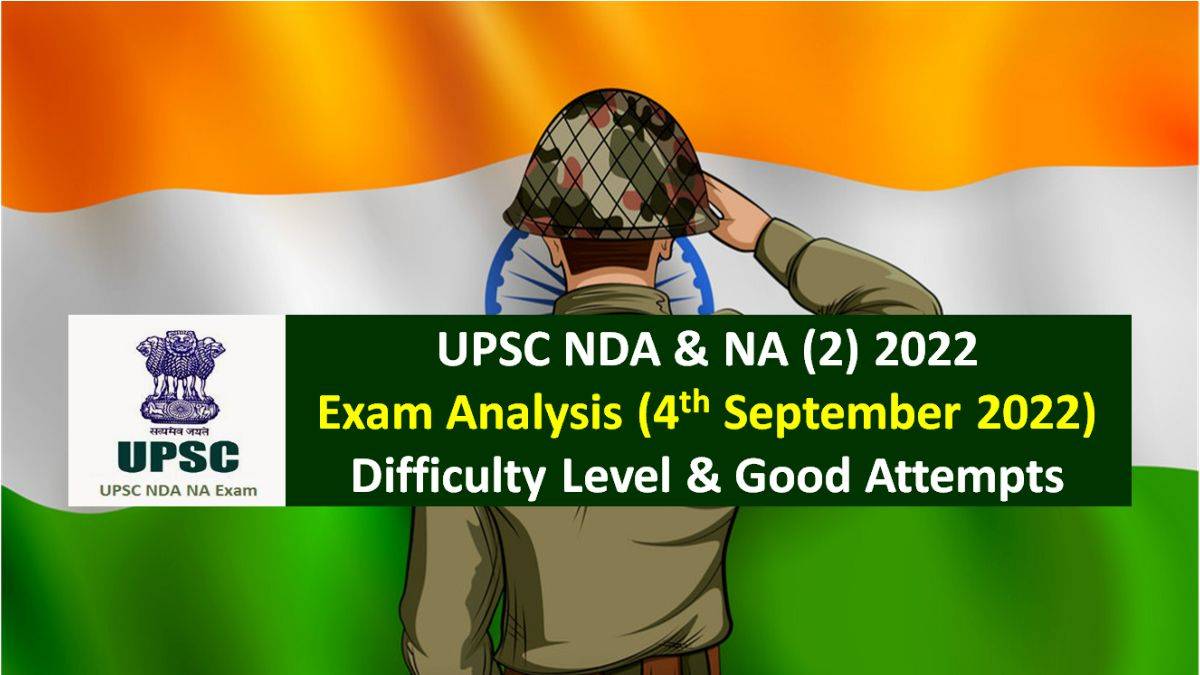 UPSC NDA (2) 2022 Exam Analysis (4th September)