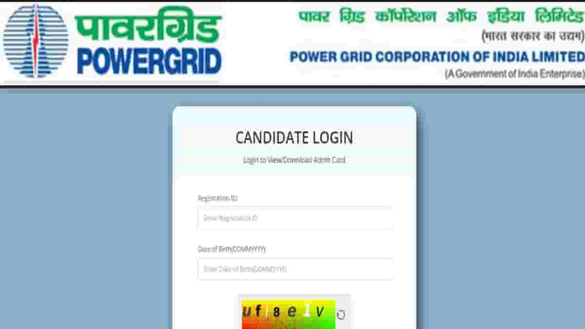 Powergrid Admit Card 2023