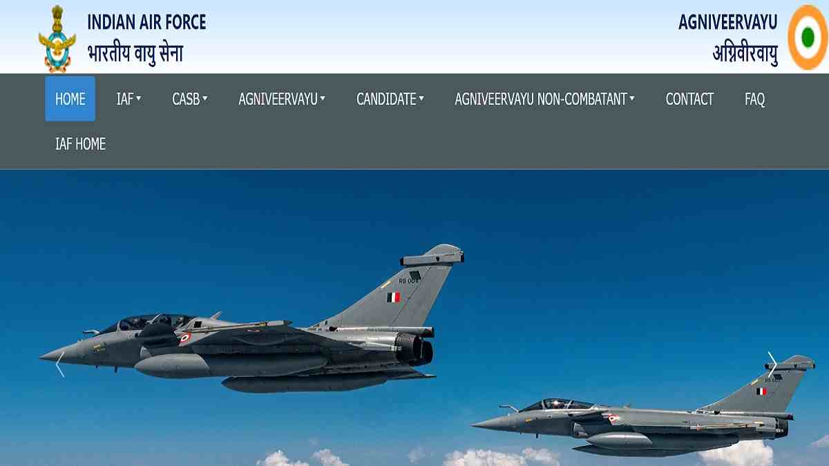 Get all the details of IAF Recruitment here, apply online link