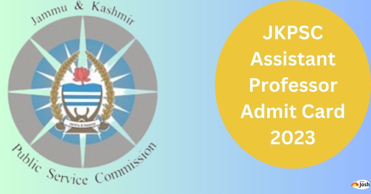 JKPSC Assistant Professor Admit Card. Get Download Link