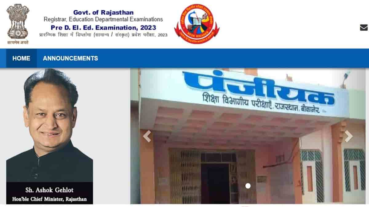 Rajasthan BSTC Pre Deled Admit Card 2023