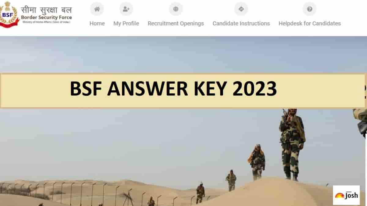 BSF Answer Key 2023