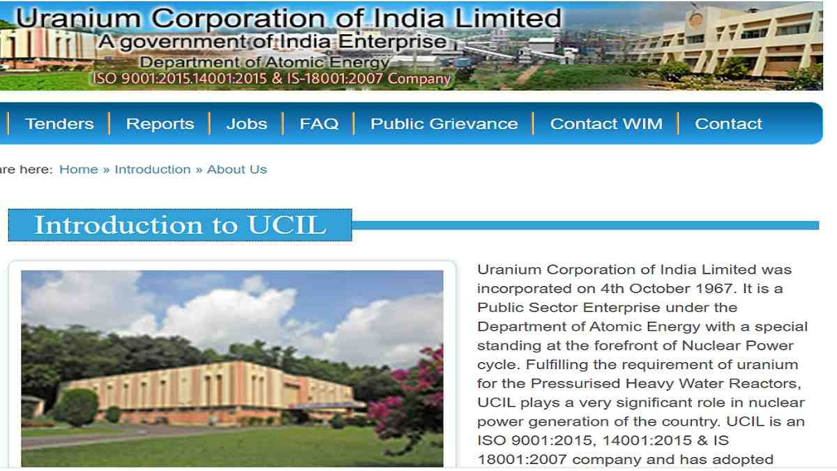 Get all the details of UCIL Recruitment here, apply online link