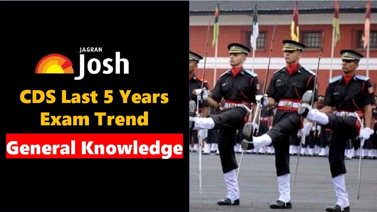 CDS 2023: Check Last 5 Years Trend for GK, Topic-wise Question Weightage 
