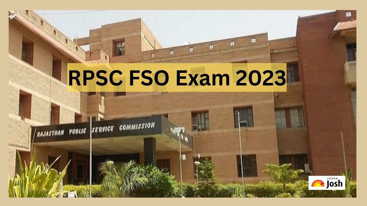 RPSC FSO Exam Date 2023