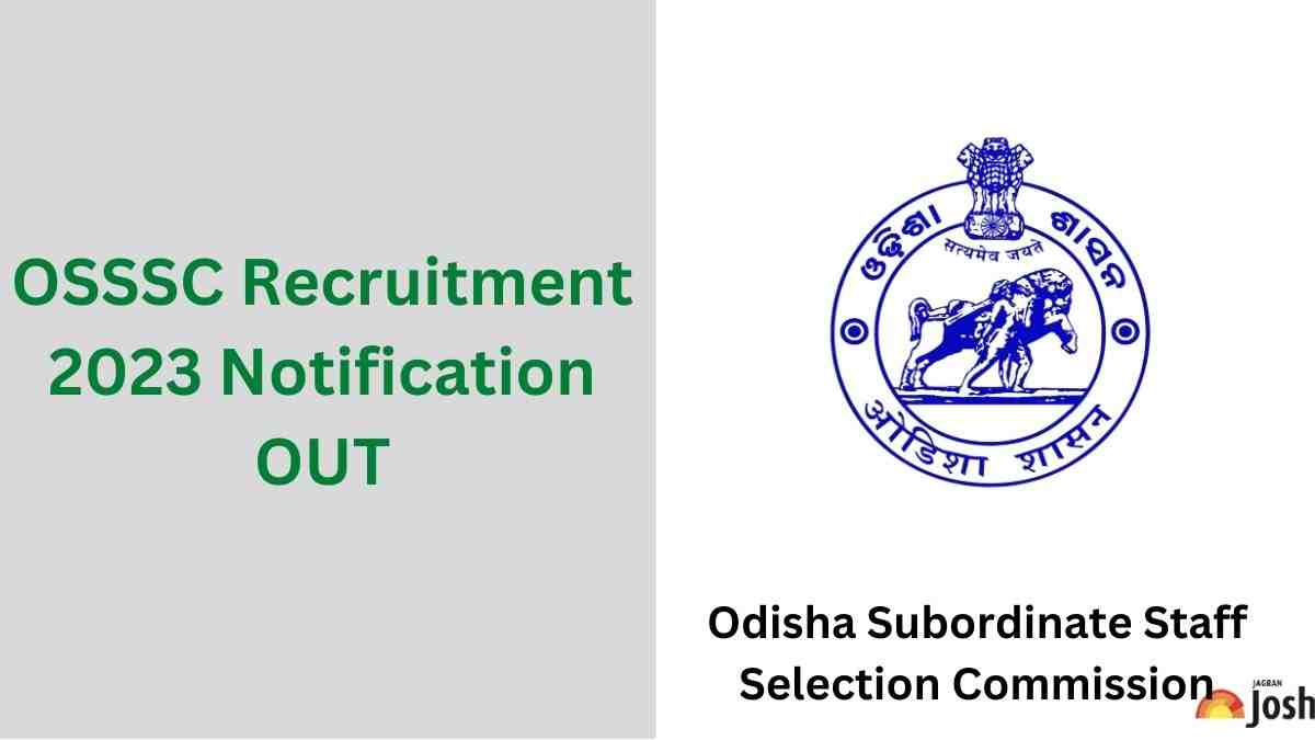 OSSSC recruitment 2023