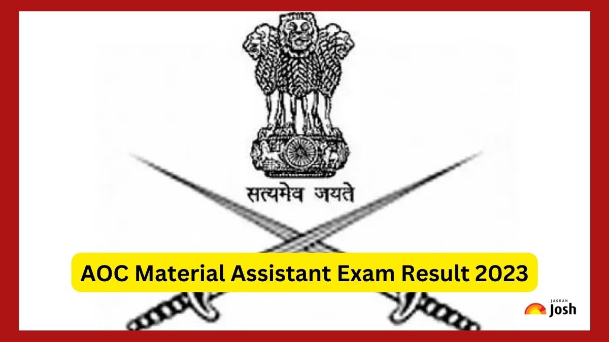  AOC Material Assistant Exam Result 2023