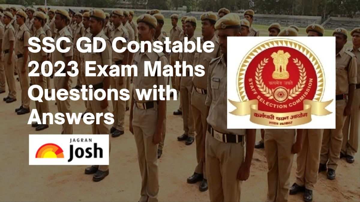 SSC GD Constable 2023 Maths Questions with Answers (PDF Download)