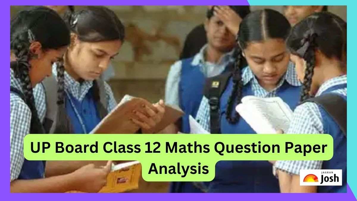 up board class 12 maths question paper analysis