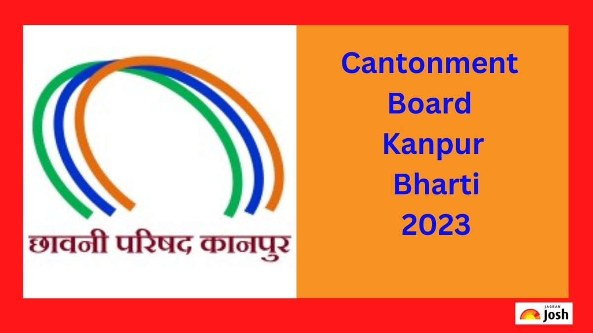 Cantonment Board Kanpur Bharti 2023