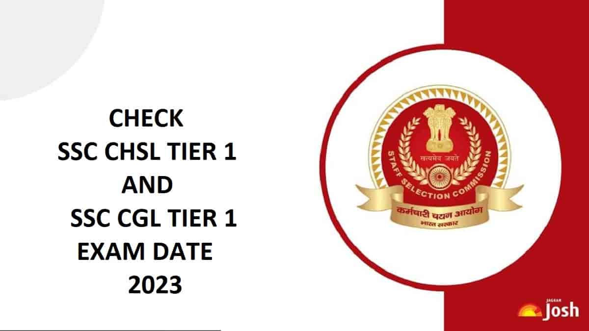  SSC Exam Date for CHSL Tier 1 2022-23 and CGL Tier 2 2022-23