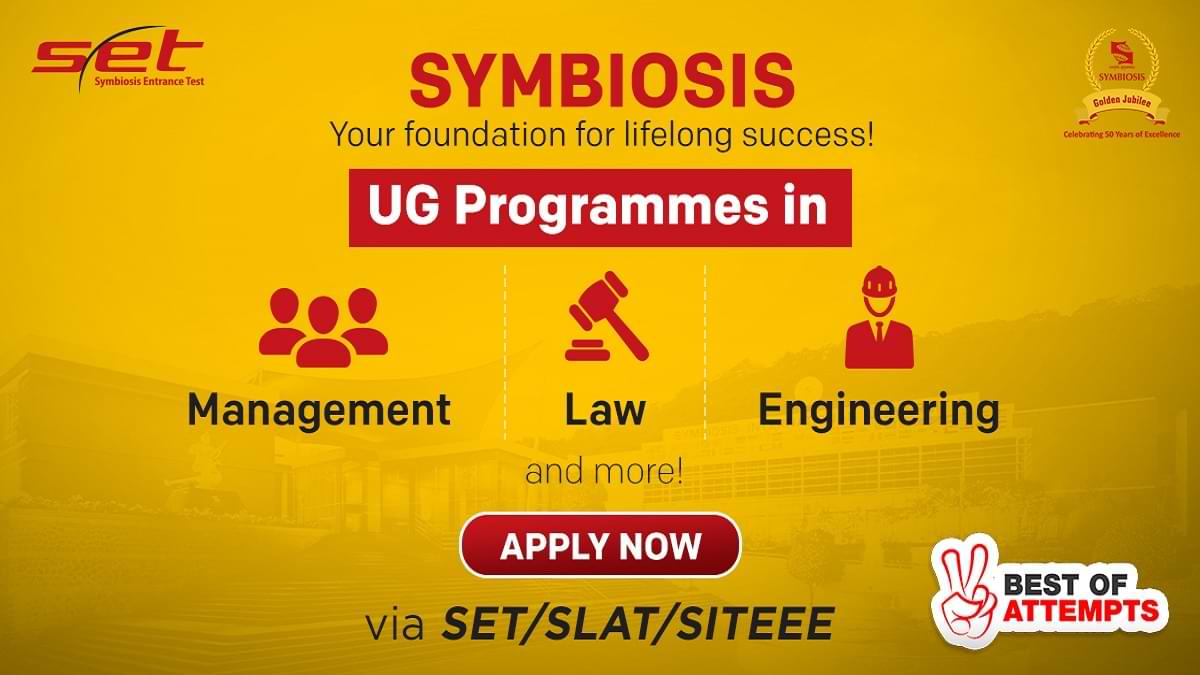 Symbiosis UG Programmes 2023