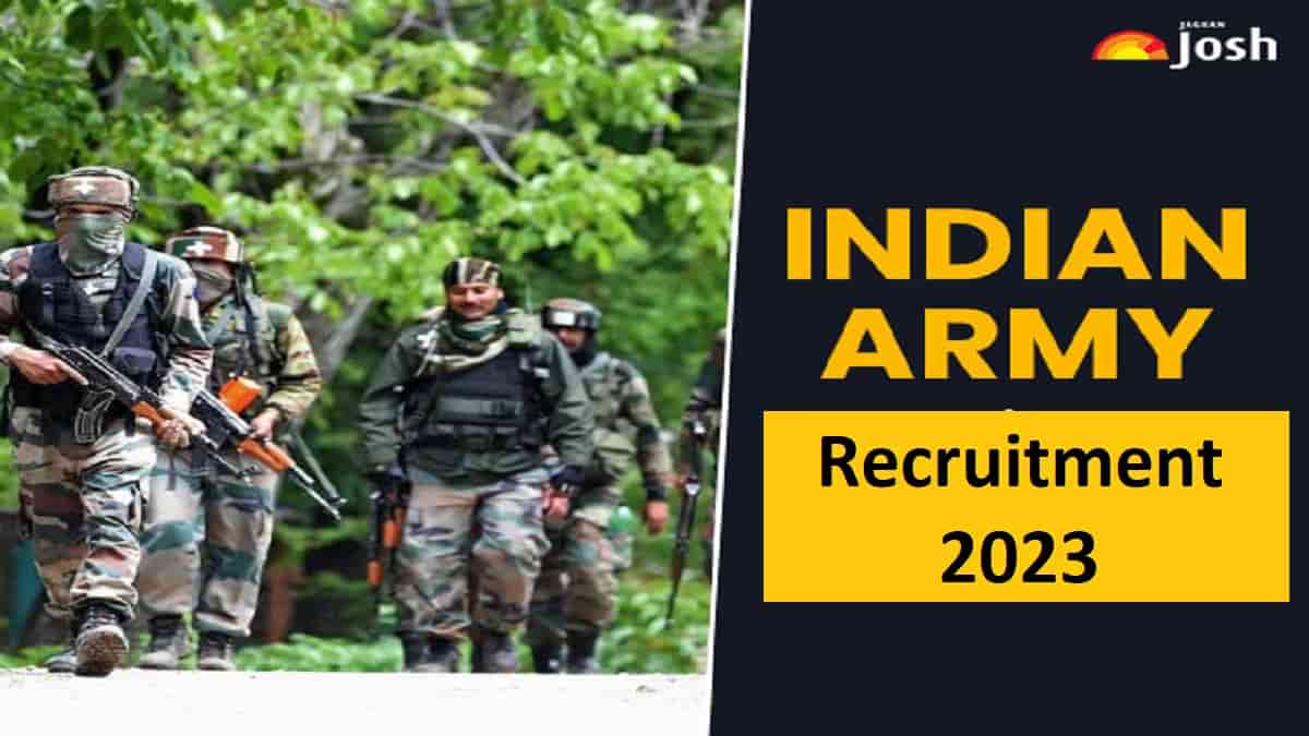 Indian Army Recruitment 2023 