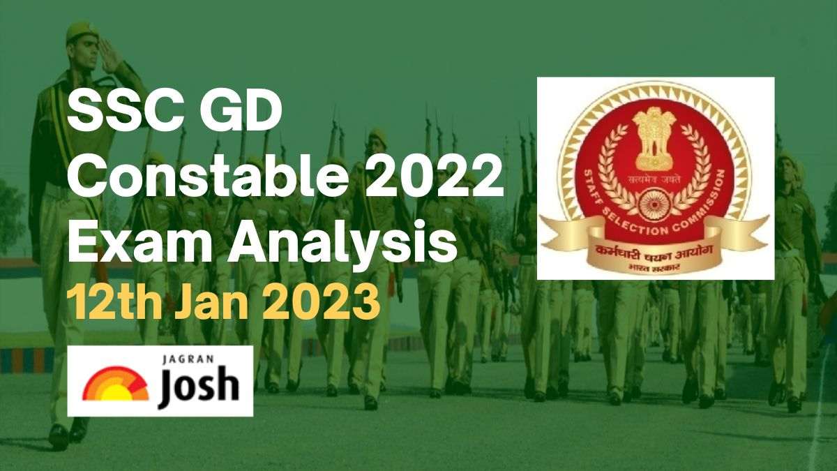 SSC GD Constable 2023 Exam Analysis (12th January)