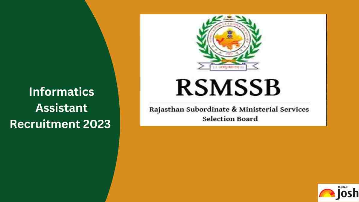 RSMSSB Bharti 2023