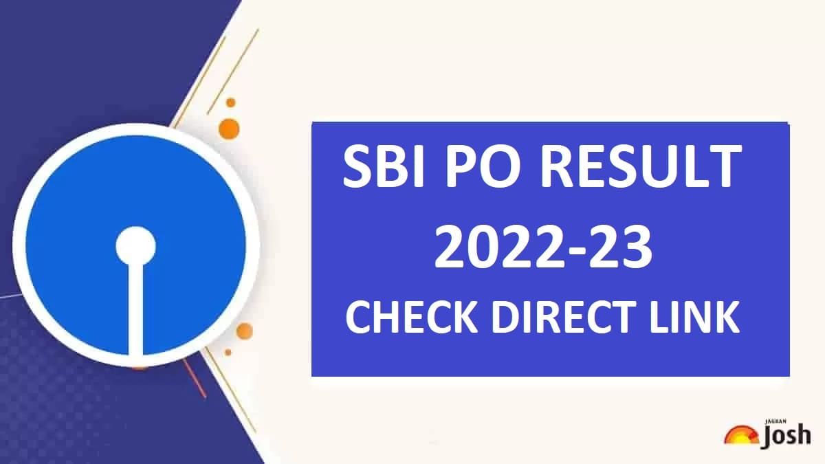 Direct Link to Check SBI PO Pre Result 2022-2023
