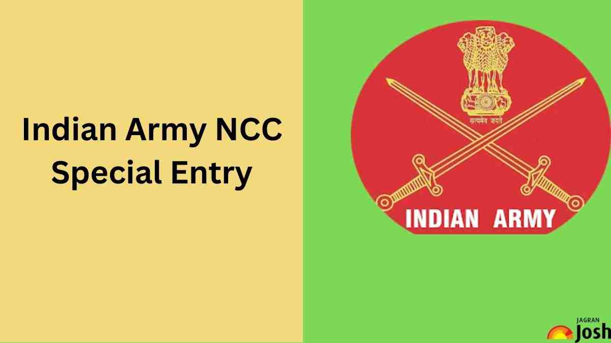 Indian Army NCC Special Entry 2023