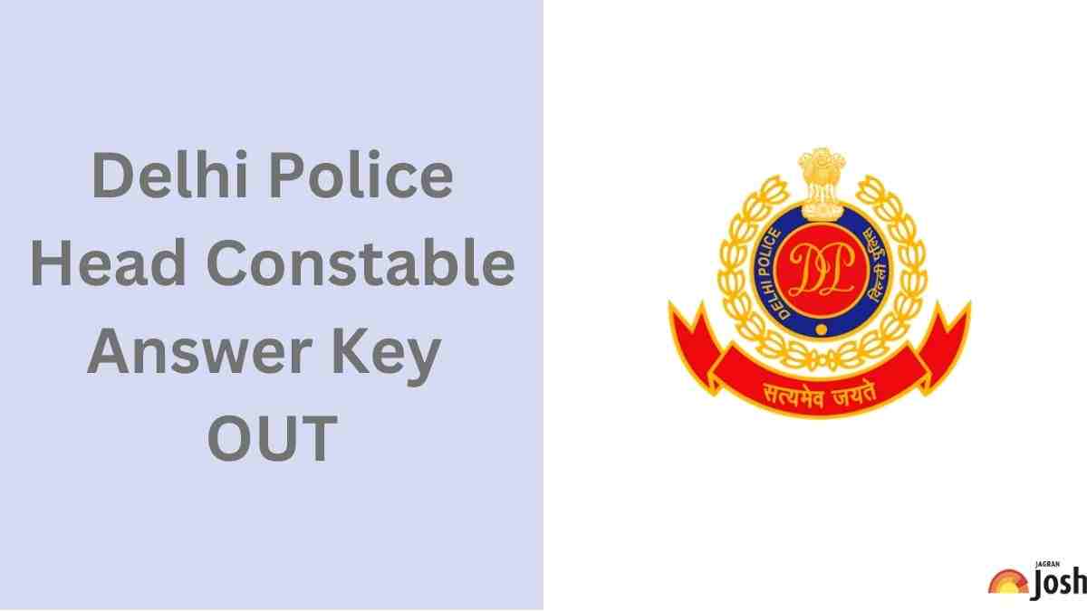 Delhi Police HC Answer Key 2022