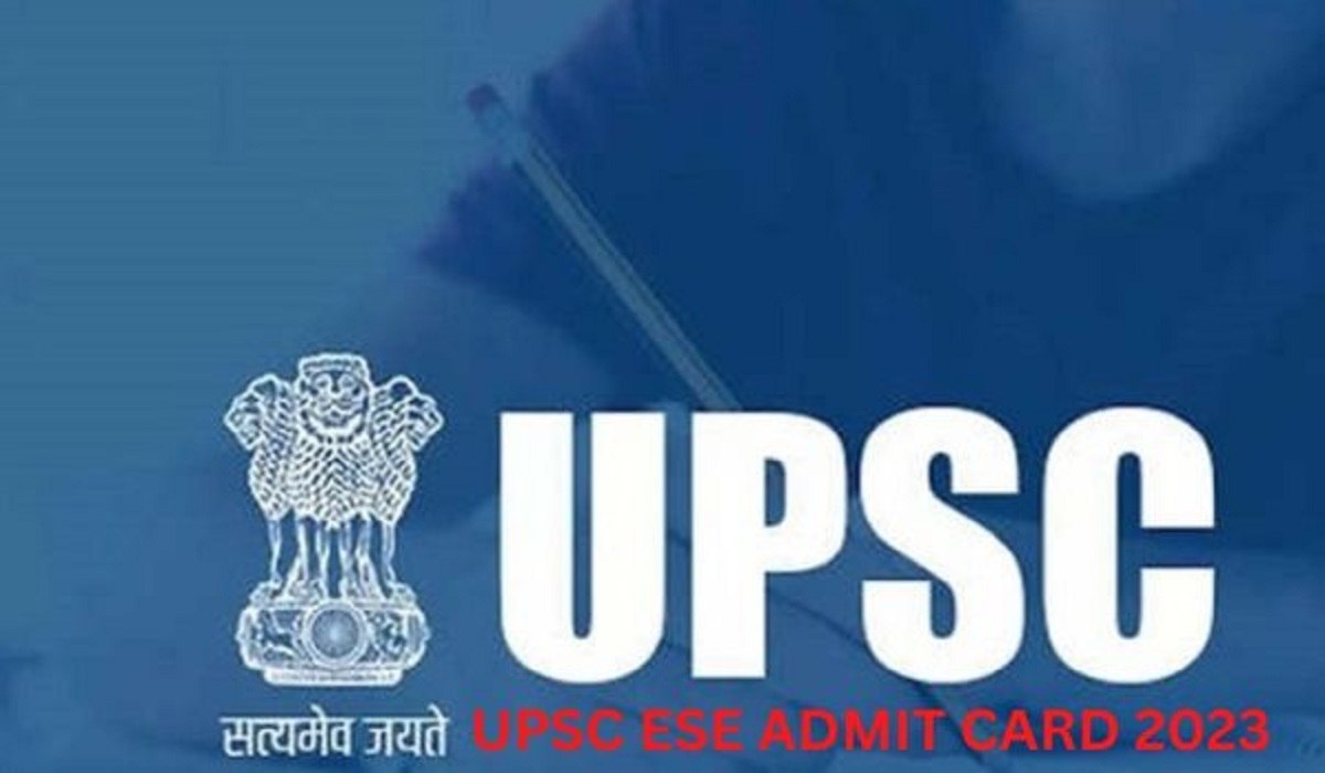 UPSC ESE Prelims Admit Card 2023 out